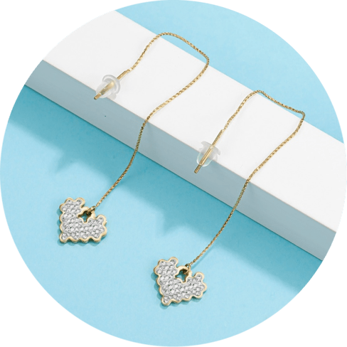 Gold Drop Earrings Des (1)