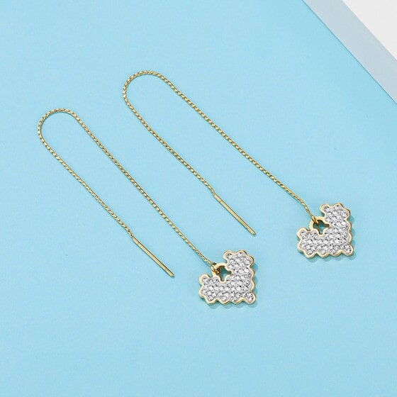 Gold Drop Earrings Des (1)